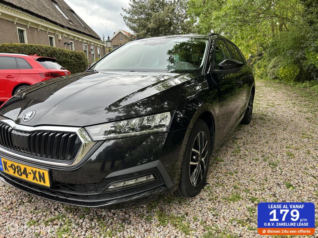 Skoda Octavia Combi 1.0 e-TSI Business Edition Plus 1 eig., Auto's, Skoda, Stof, Gebruikt, Zwart, 19 km/l