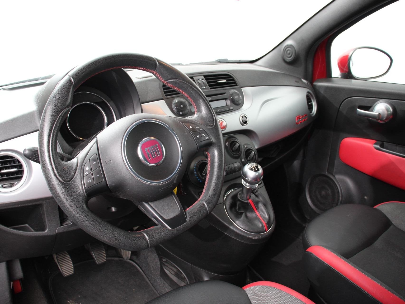 Fiat 500 0.9 TwinAir Turbo 500S Airco Lichtmetalen velgen El, Auto's, Voorwielaandrijving, Leder en Stof, 905 kg, Origineel Nederlands