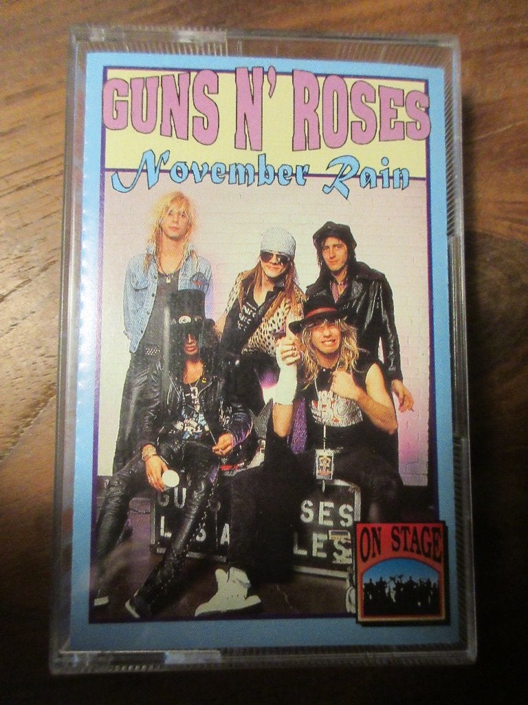 Guns N' Roses November Rain - Cassette, Cd's en Dvd's, Cassettebandjes, 1 bandje, Ophalen of Verzenden, Zo goed als nieuw, Rock en Metal