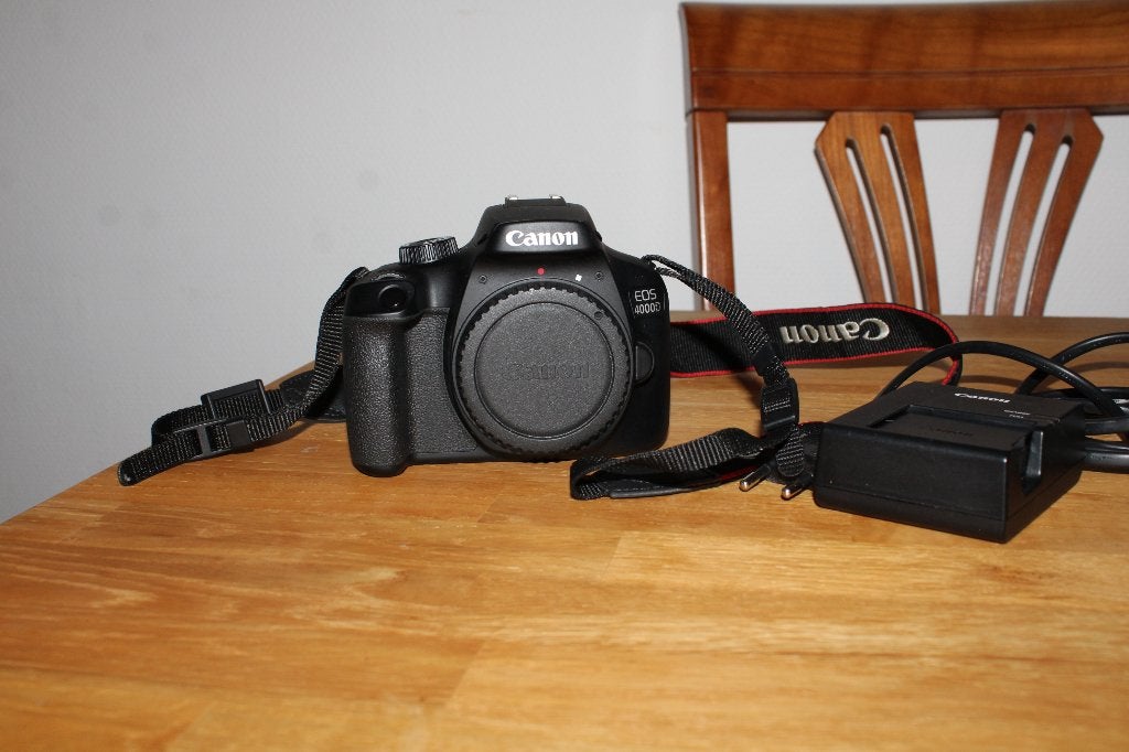 Canon EOS 4000d Body, Audio, Tv en Foto, Fotocamera's Digitaal, Accu, Spiegelreflex, Ingebouwde flitser, Canon