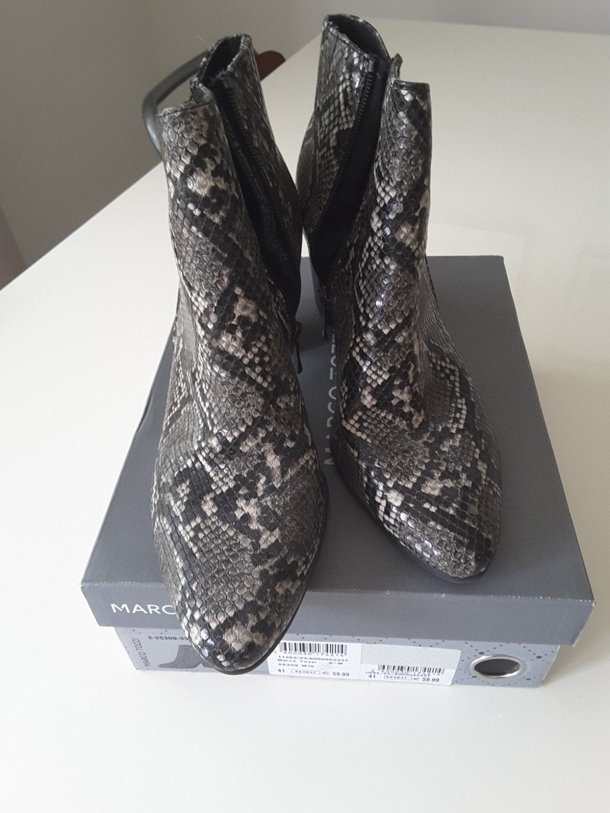 Marco Tozzi laars, maat 41, Kleding | Dames, Schoenen, Overige kleuren, Lage of Enkellaarzen, Marco Tozzi, Ophalen of Verzenden