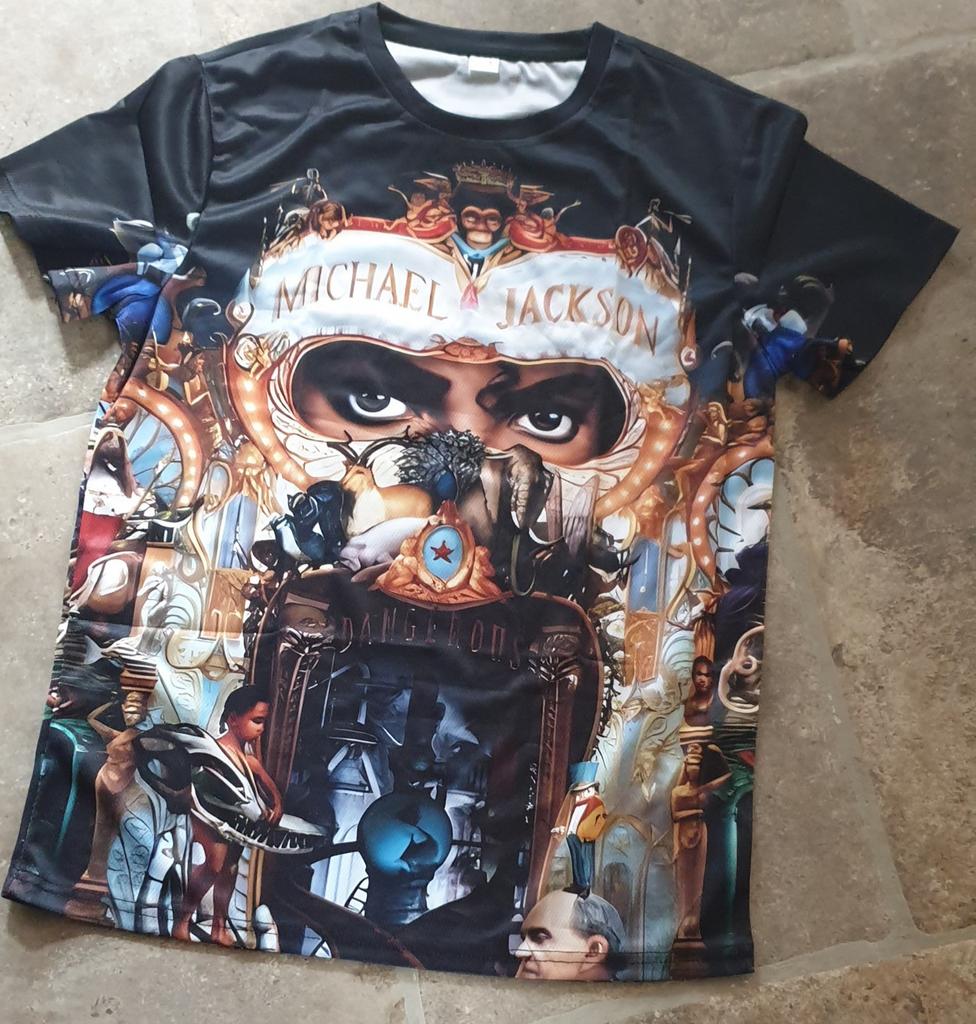 Michael Jackson Dangerous T-shirt - Maat S, Ophalen of Verzenden, Kleding