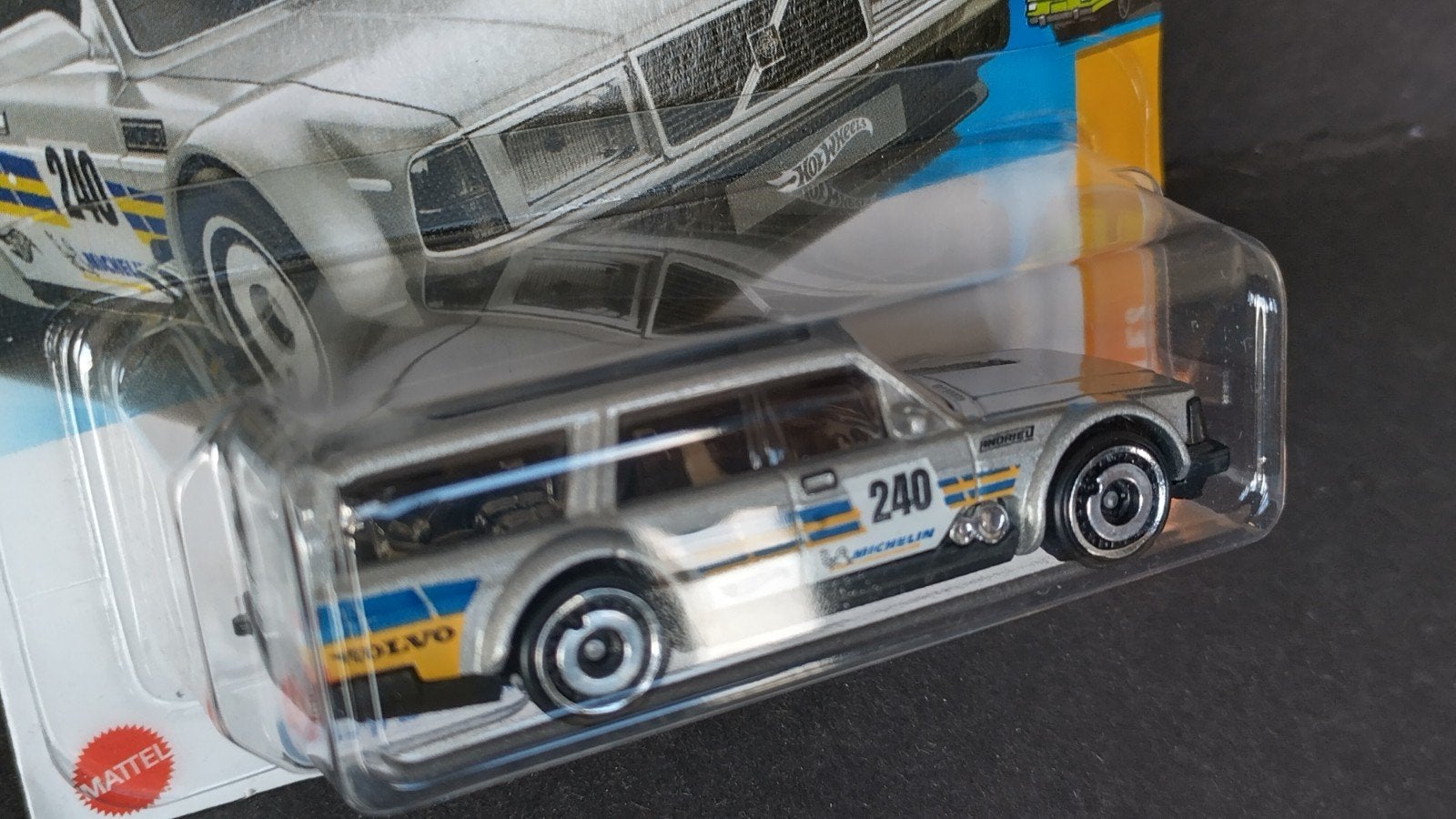 Volvo 240 Drift Wagon zilver 1:64 Hotwheels Pol, 1186 MJ 1 NL, Auto, Verzenden, Nieuw