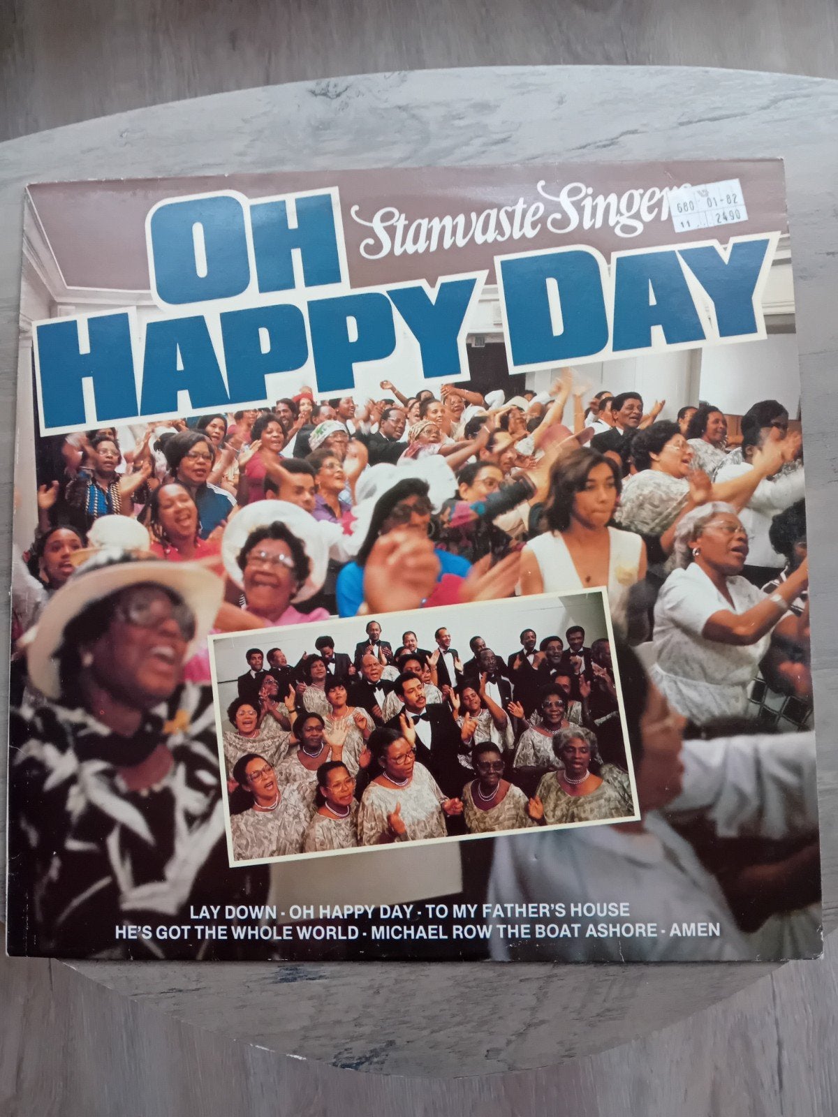 Oh Happy Day - Stamvaste Singer LP, Cd's en Dvd's, Vinyl | Pop, Ophalen, LP, Gebruikt, Overige genres