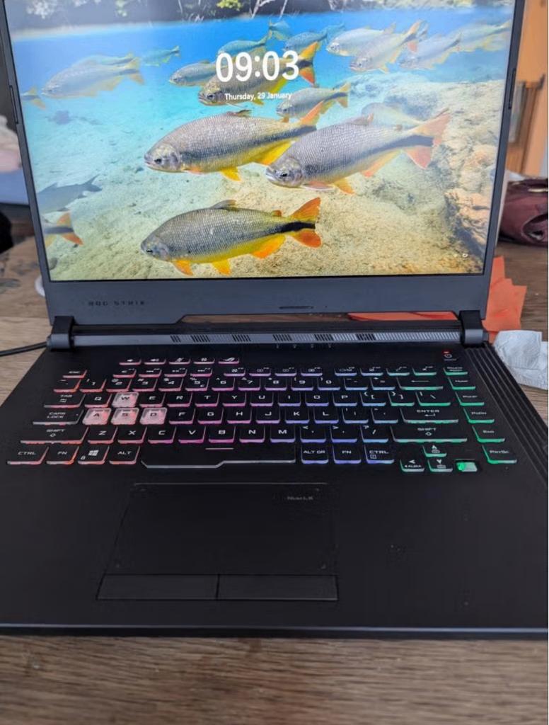 Asus Rog Strix 15 inch g531gw, Computers en Software, Windows Laptops, 15 inch, SSD, 2 tot 3 Ghz, Ophalen of Verzenden
