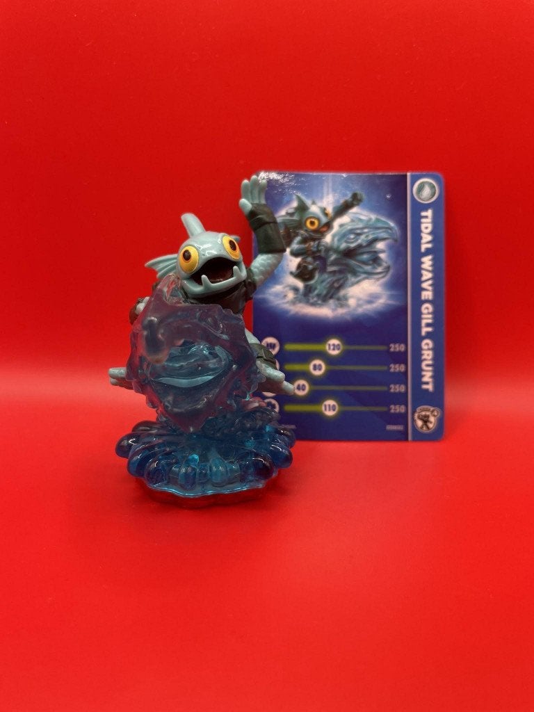 Tidal Wave Gill Grunt - Skylanders Trap Team (series 4), Ophalen of Verzenden, Zo goed als nieuw
