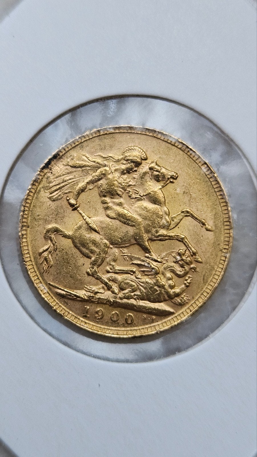 sovereign goud 1900 victoria, Ophalen of Verzenden, Noord-Amerika, Goud