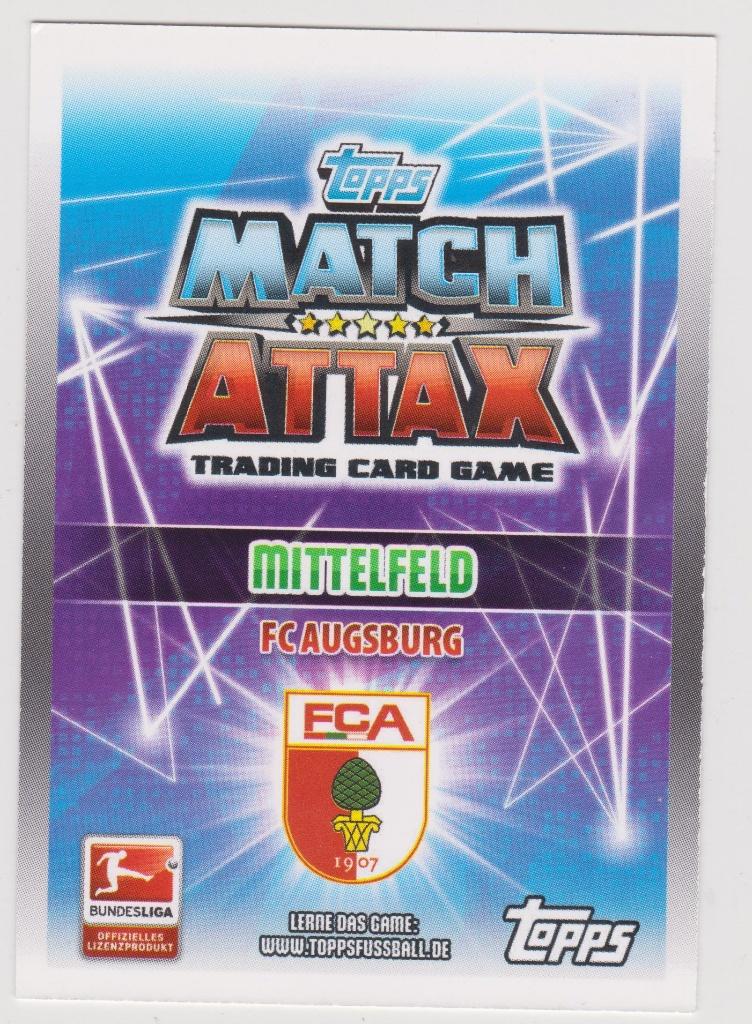 Match Attax Voetbal Kaarten Bundesliga 2015-2016 + UPDATE, Verzenden, Zo goed als nieuw, Buitenlandse clubs, Poster, Plaatje of Sticker