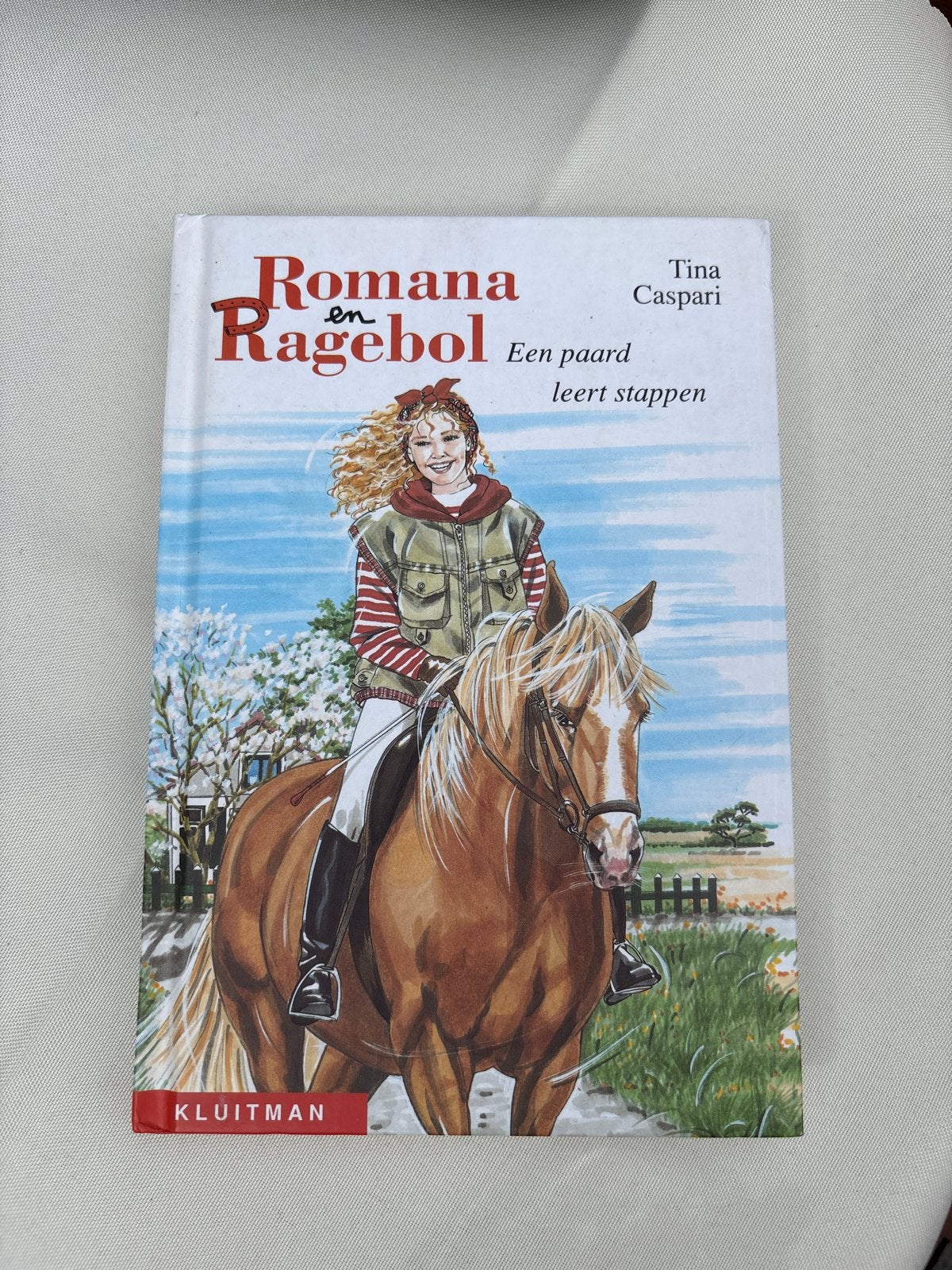 Romana en Ragebol: Een paard leert stappen - Tina Caspari, Ophalen of Verzenden, Gelezen, Fictie