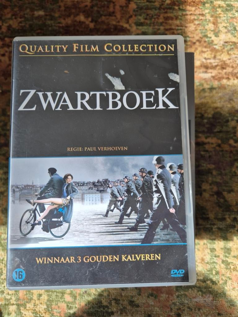 Zwartboek DVD - Paul Verhoeven - Oorlogsthriller, Vanaf 16 jaar, Ophalen, Gebruikt, Actiethriller
