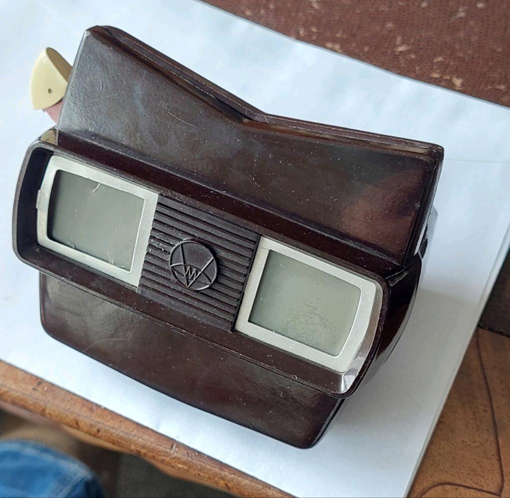 Vintage View-Master Bruin Bakeliet, Ophalen of Verzenden, Gebruikt