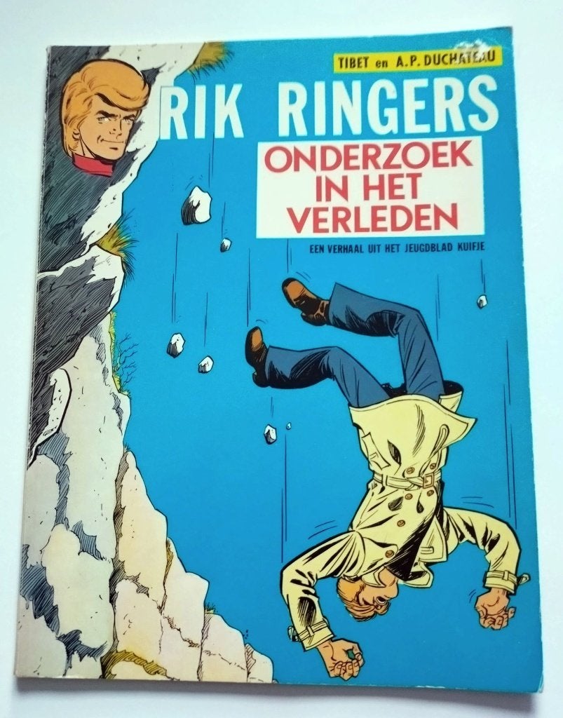 RIK RINGERS 18 - Onderzoek in het verleden (1e druk Helmond), Eén stripboek, Ophalen of Verzenden, Zo goed als nieuw, Tibet en A. P.  Duchâteau