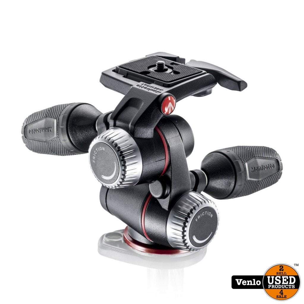 Manfrotto MHXPRO-3W 3 Weg Pro Head | ZGAN, Audio, Tv en Foto, Fotografie | Statieven en Balhoofden, Gebruikt