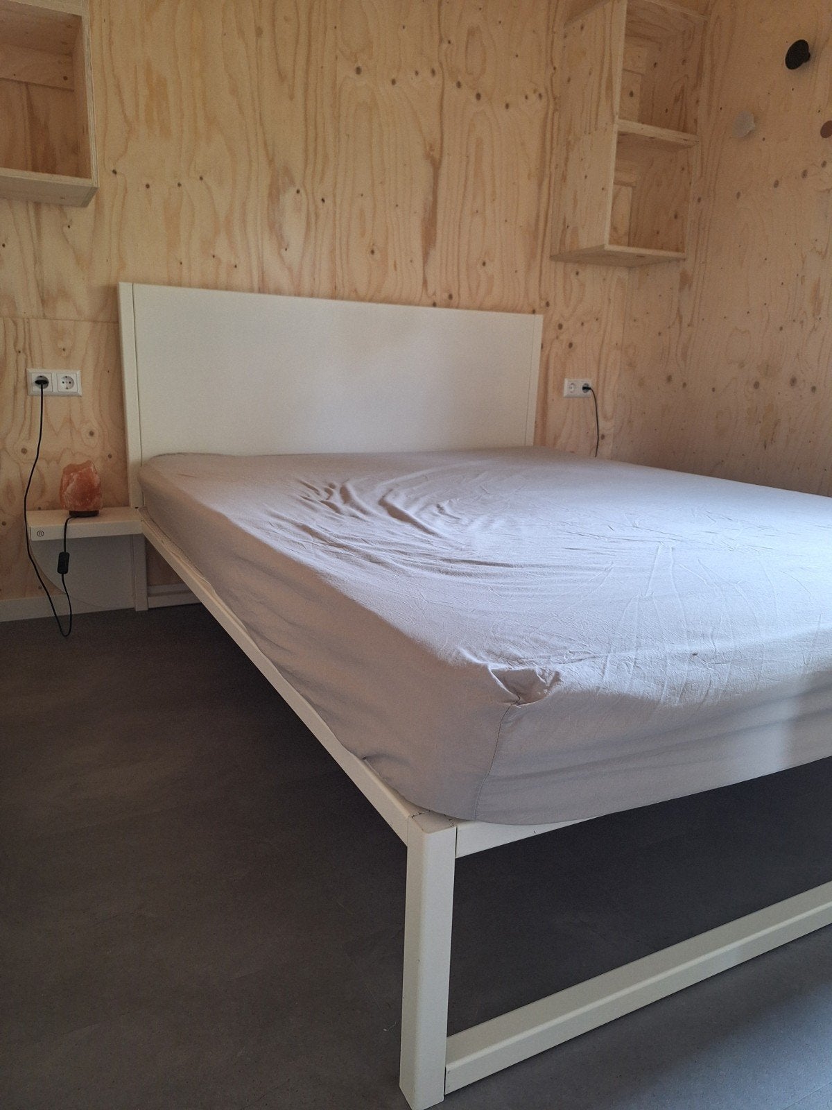 Bed 160x200 metaal robuust Amsterdam 2 persoons, Ophalen, Tweepersoons, Metaal, 160 cm