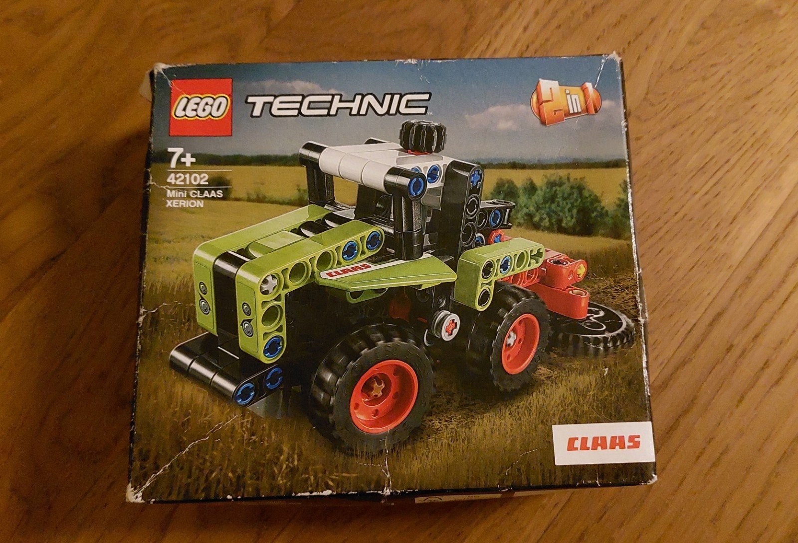 Technic lego 42102 mini claas xerion, Lego, Nieuw, Ophalen of Verzenden, Complete set