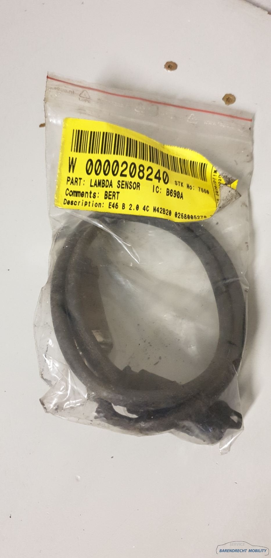 Lambdasonde BMW 3 serie E46 lambdasensor 316ti 16V gebruikt, Petuelring 130
80788  Munich, DE, Gebruikt, Info@bmw.de, Ophalen of Verzenden