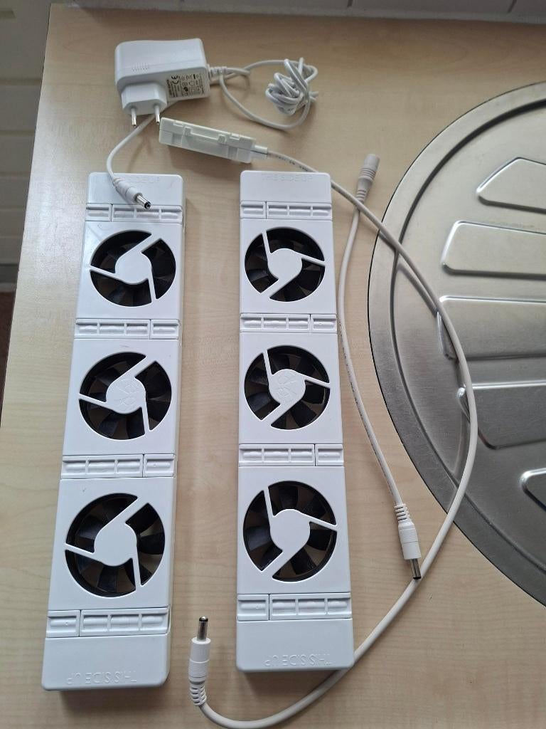 Speedcomfort radiator ventilator, duo set, Ophalen of Verzenden, Zo goed als nieuw, Ventilator