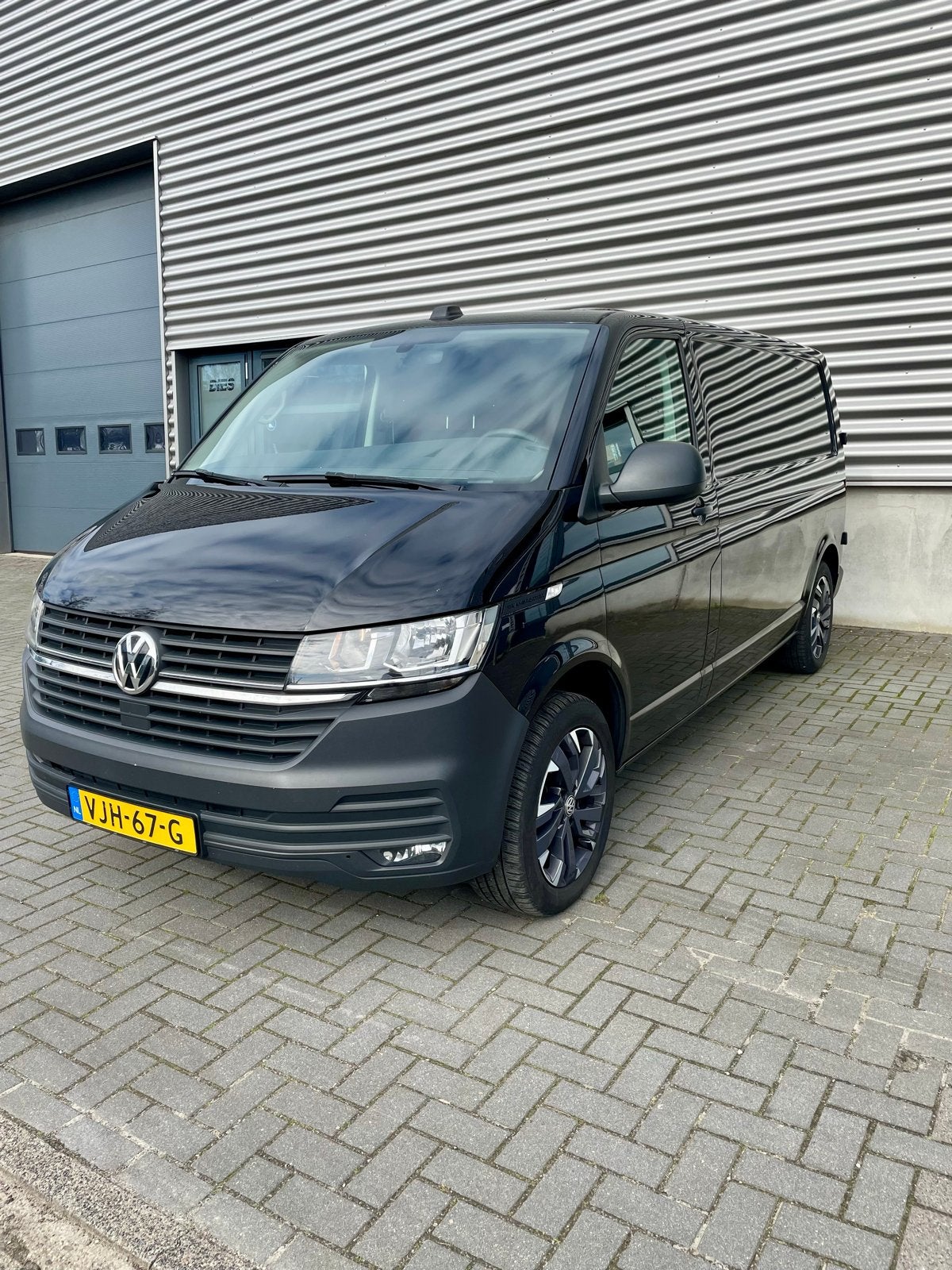 Volkswagen Transporter GB 2.0 TDI 150pk L2h1 340/2800 2021, Stof, 4 cilinders, Volkswagen, Zwart
