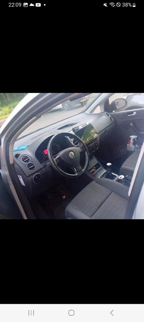Volkswagen Golf Plus 1.6 FSI 85KW 2008 Grijs, Auto's, Parkeersensor, 4 cilinders, 1200 kg, 115 pk