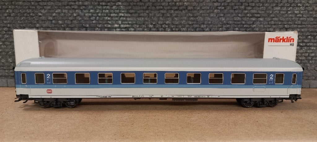 Märklin 4282 IR-rijtuig 2e klas van de DB (InterRegio) | H0, Wisselstroom, Wagon, Ophalen of Verzenden, Zo goed als nieuw