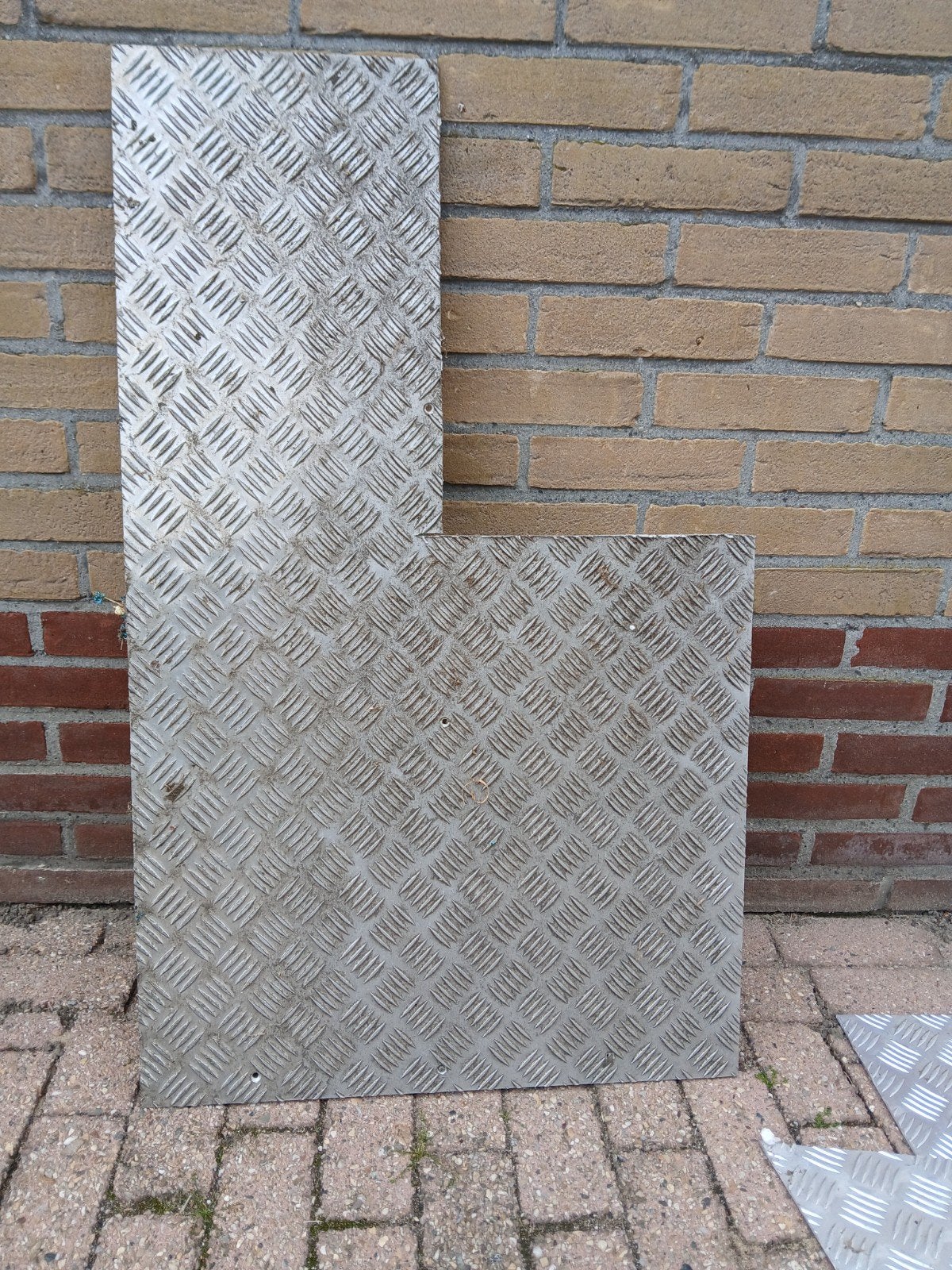 Traanplaat L vorm, Doe-het-zelf en Verbouw, Ophalen of Verzenden