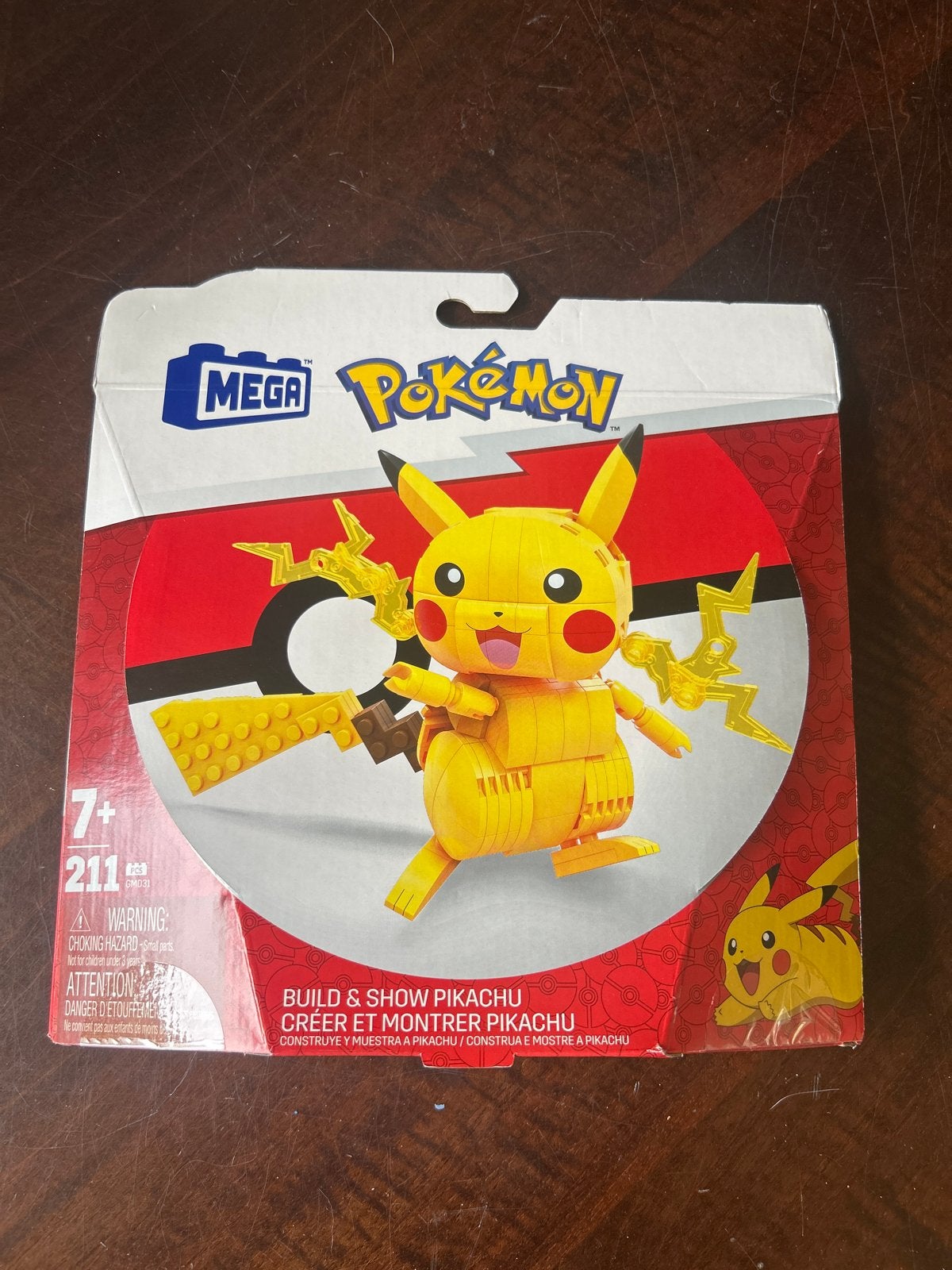 Mega Construx Pokémon Pikachu Bouwset - Nieuw in doos, Ophalen of Verzenden, Nieuw, Overige merken