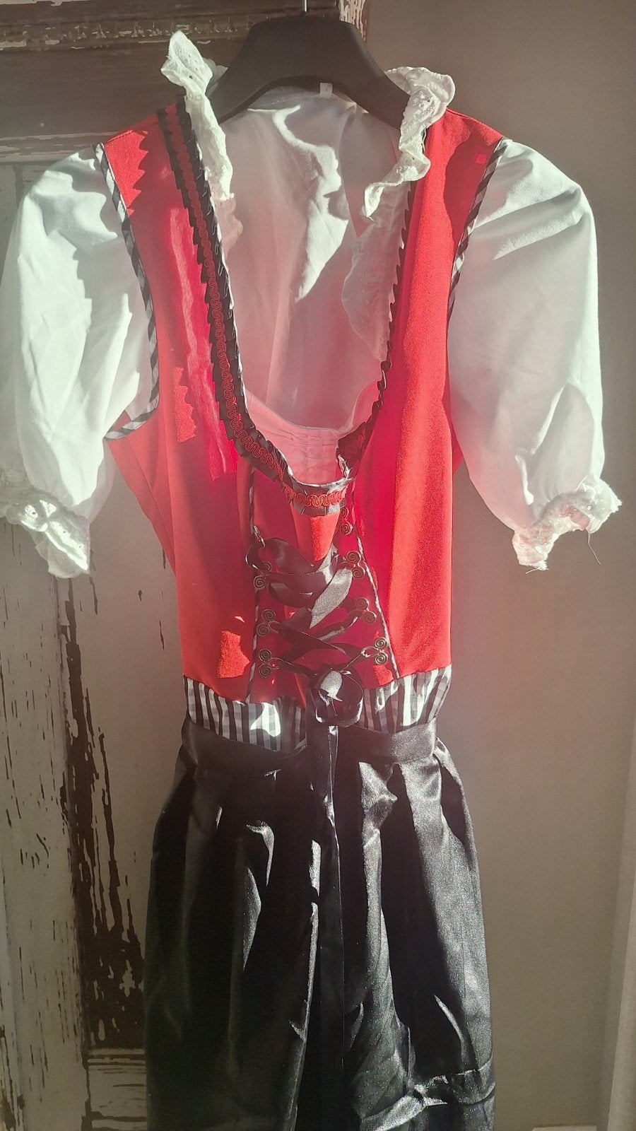 Tiroler jurk dirndl oktoberfeest, Ophalen of Verzenden, Gedragen, Maat 38/40 (M), Overige thema's