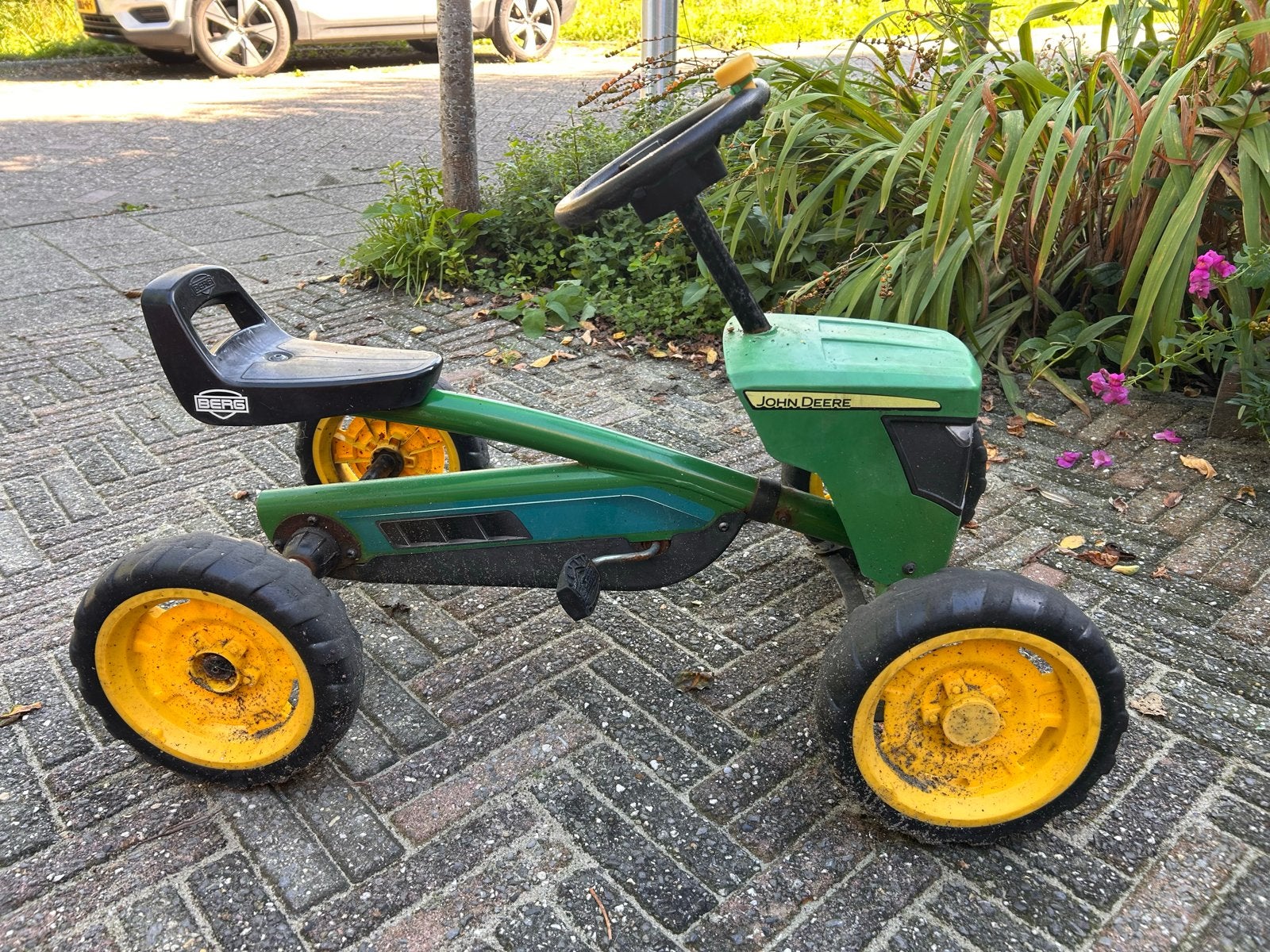 BERG John Deere skelter - Gebruikt, Kinderen en Baby's, Ophalen, Gebruikt, Berg