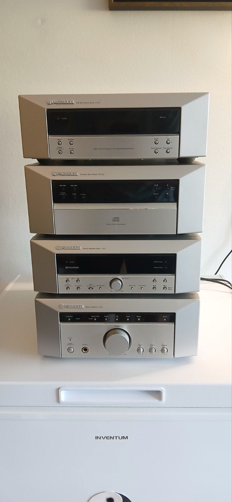 Pioneer Stereoset C3, Ophalen of Verzenden, Cassettedeck, Pioneer