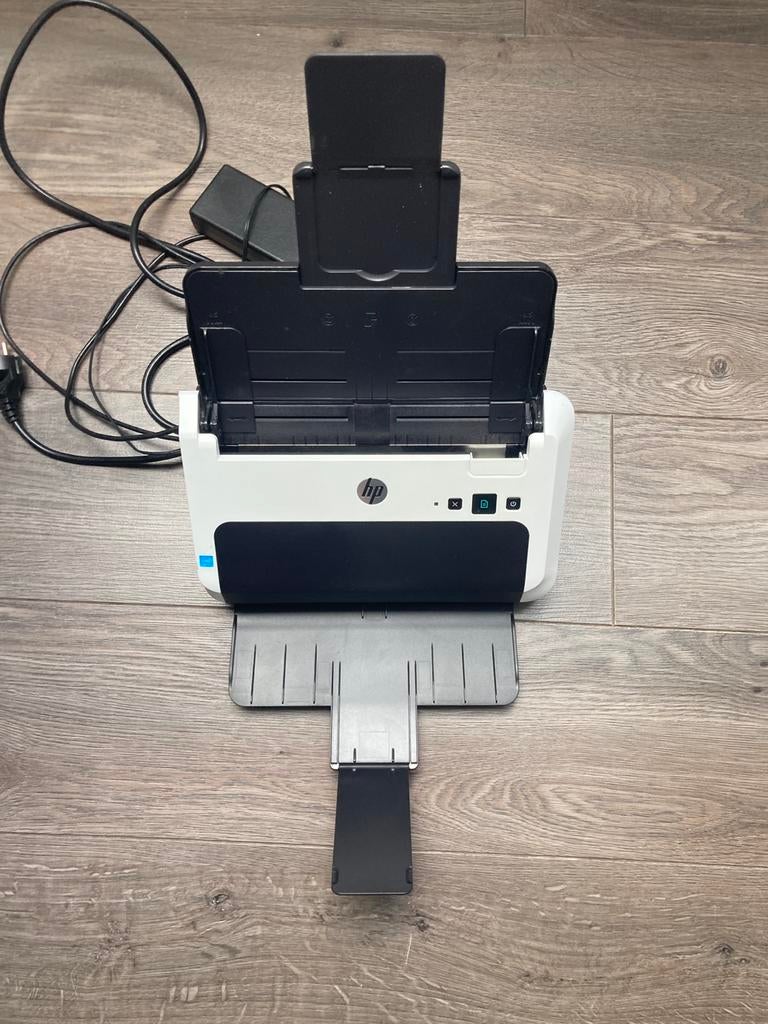 Prima en handige HP scanner (dubbelzijdig), Computers en Software, Scanners, Ophalen of Verzenden, Gebruikt, Documentscanner