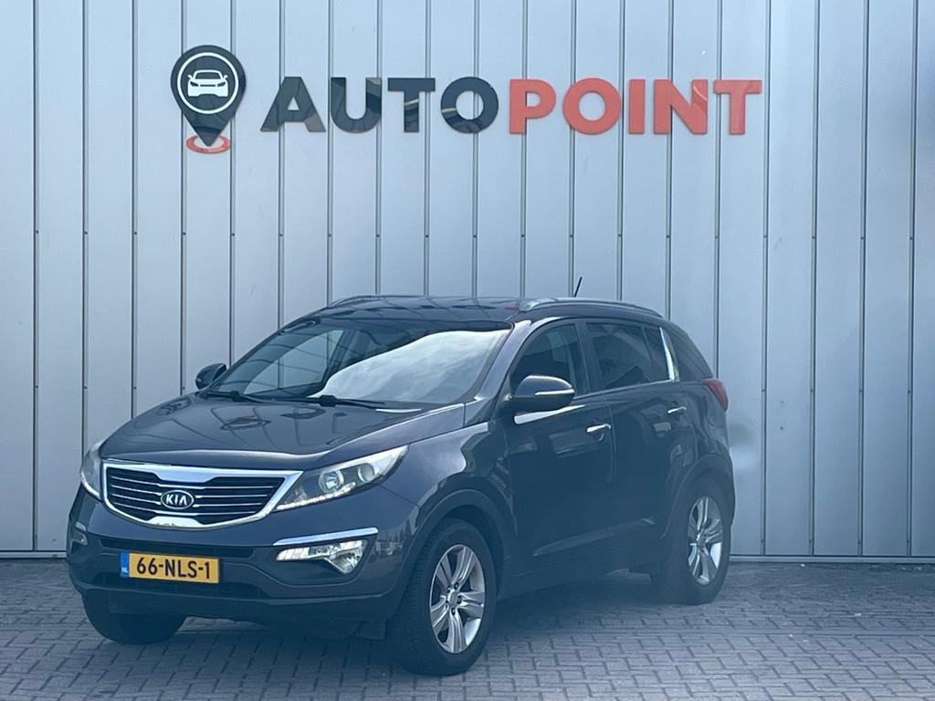 Kia Sportage 1.6 GDI X-ecutive +Pack ORG NL AUTO TREKHAAK|CR, Auto's, Kia, Voorwielaandrijving, Euro 5, 135 pk, Leder en Stof