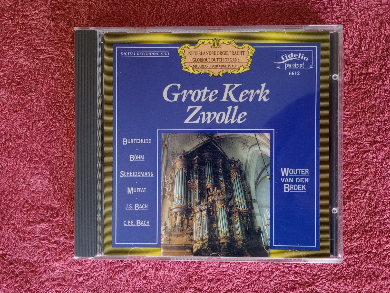 Wouter van den Broek - orgel Grote Kerk Zwolle, Ophalen of Verzenden, Barok, Gebruikt, Overige typen