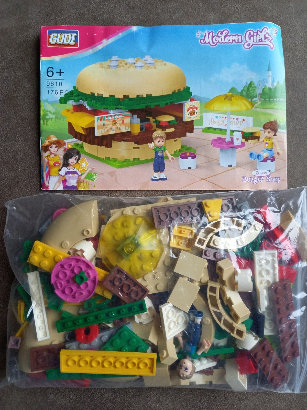 Leuke Burger shop
 / bouwsteentjes  / modern Girls, Ophalen of Verzenden, Gebruikt