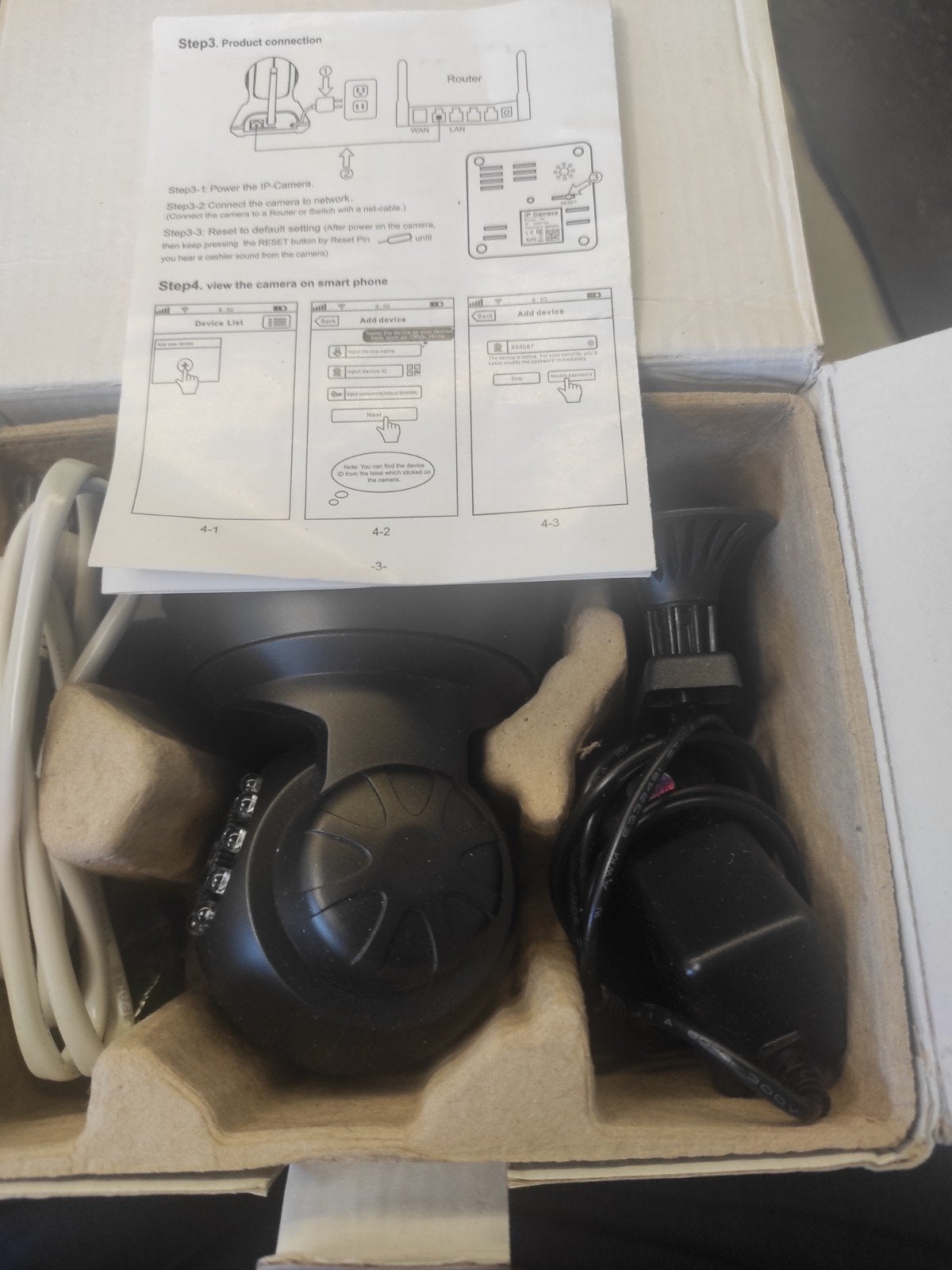 WIFI  CAMERA, Ophalen of Verzenden, Nieuw