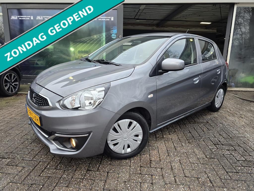 Mitsubishi Space Star 1.0 Entry | 2E EIGENAAR | 12MND GARANT, Auto's, Mitsubishi, Bedrijf, Te koop, Space Star, ABS, Airbags, Airconditioning