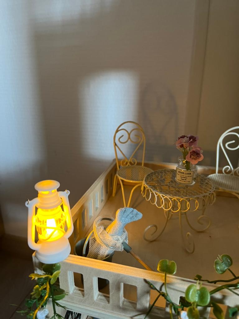 Lantaarn voor bij poppenhuis inclusief verzenden, Ophalen of Verzenden, Nieuw, Poppenhuis