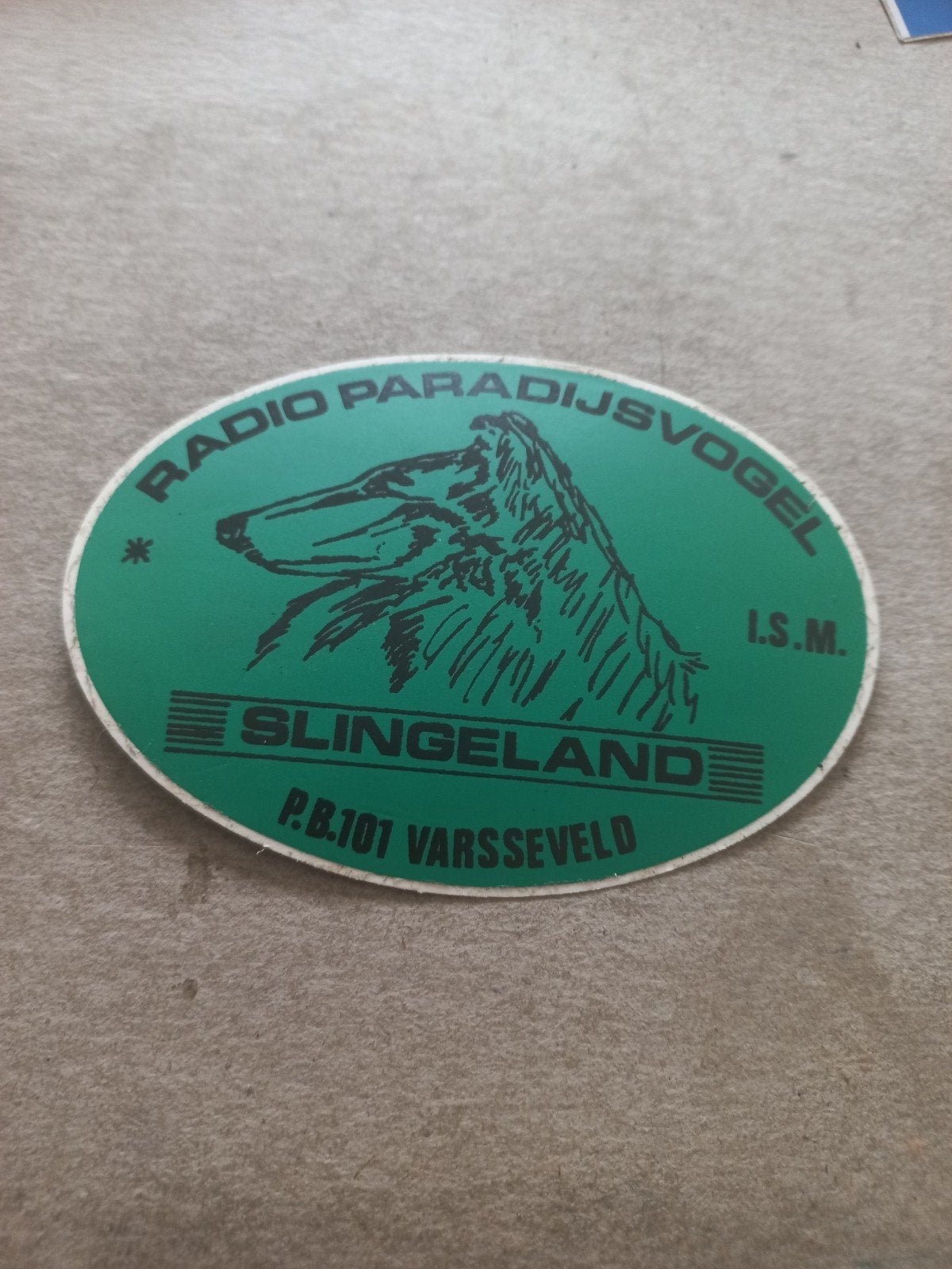 Radio paradijsvogel slingerland, Ophalen of Verzenden, Overige materialen