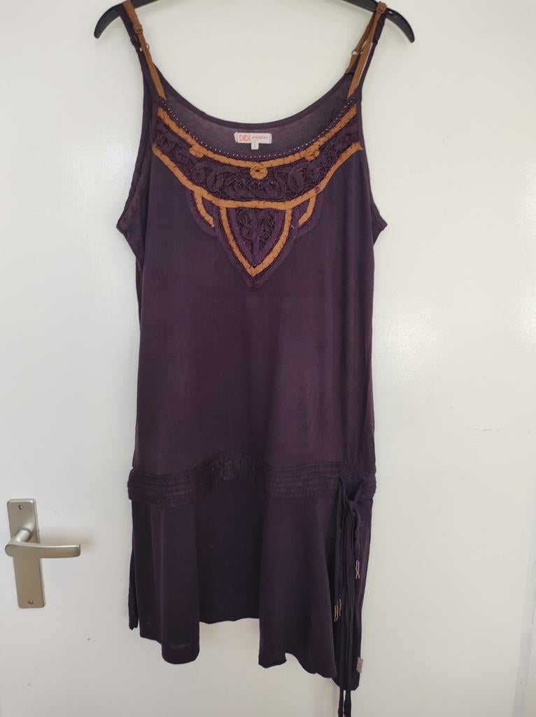 DIDL Pretty Different Tuniek Jurk Maat L Paars Geborduurd, Kleding | Dames, Paars, Maat 42/44 (L), Ophalen of Verzenden, DIDI Pretty Different