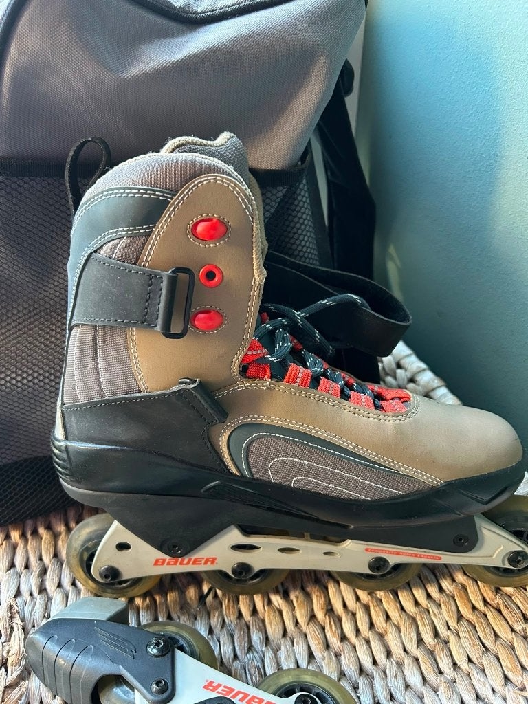Skeelers maat 45, Bauer, Ophalen of Verzenden, Zo goed als nieuw, Inline skates 4 wielen