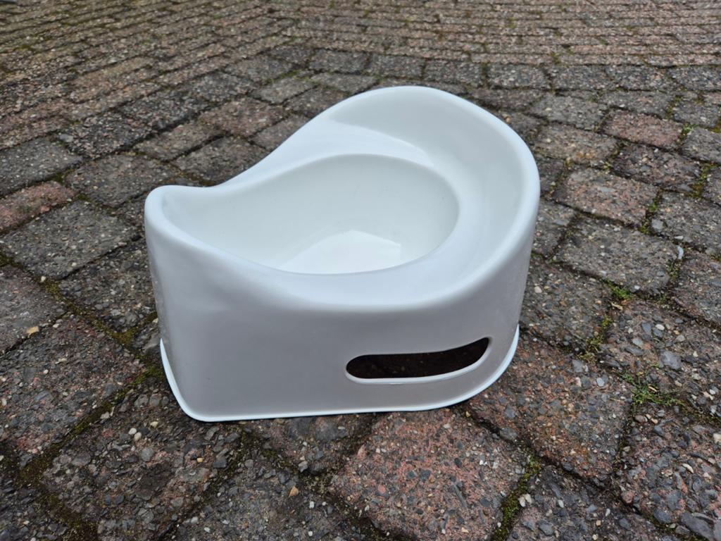 Potje, wit, Overige typen, Zo goed als nieuw, Standaard, Ophalen