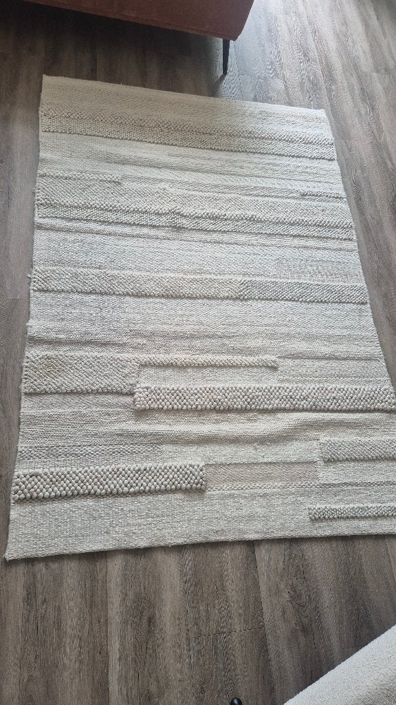 Vloerkleed beige Brönden Ikea, Huis en Inrichting, Stoffering | Tapijten en Kleden, Ophalen, 100 tot 150 cm, Beige, Zo goed als nieuw