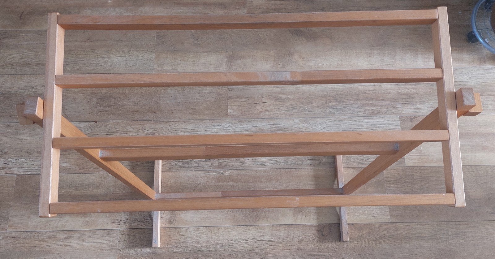 Houten handdoekenrek – Staand & Opvouwbaar (Badkamer / Slaap, Huis en Inrichting, Badkamer | Badtextiel en Accessoires, Ophalen
