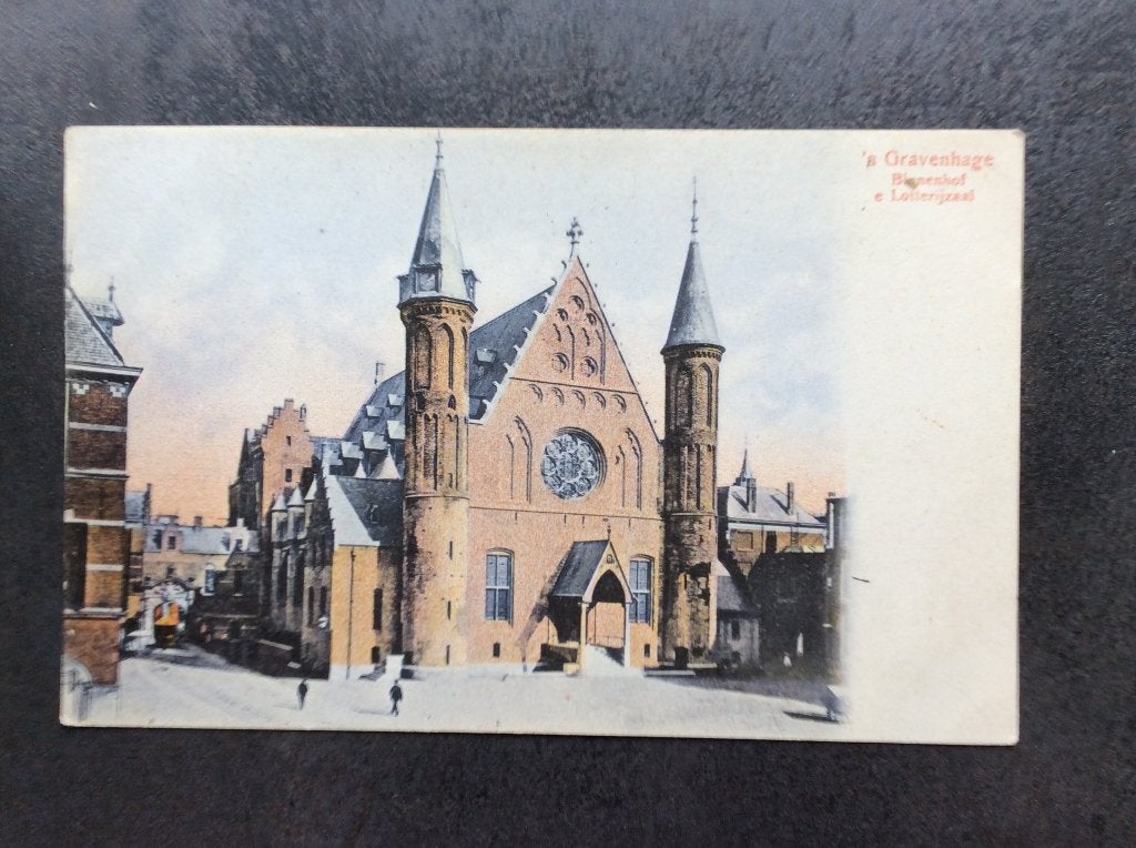 ‘s-Gravenhage, Binnenhof, Loterijzaal, Ophalen of Verzenden, 1920 tot 1940, Ongelopen, Zuid-Holland