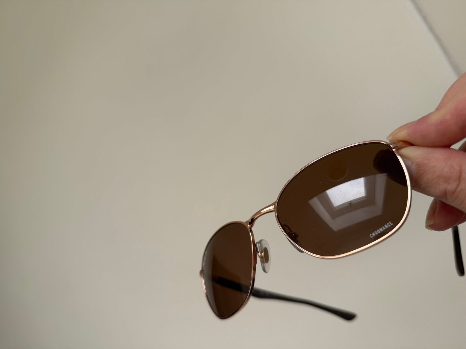 Bruine ray-ban polarized RB3702, Ophalen of Verzenden, Gebruikt, Bruin, Ray-Ban