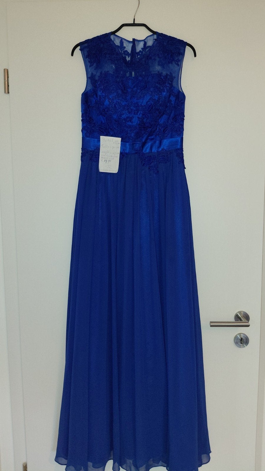 avond/ galajurk, blauw, 38., Maat 38/40 (M), Galajurk, Blauw, Ophalen of Verzenden