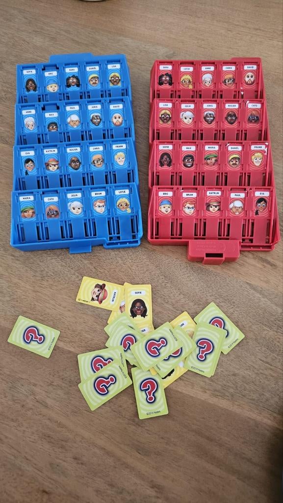 Wie ben ik? - Het klassieke raadspel, Hobby en Vrije tijd, Een of twee spelers, Ophalen, Gebruikt, Hasbro