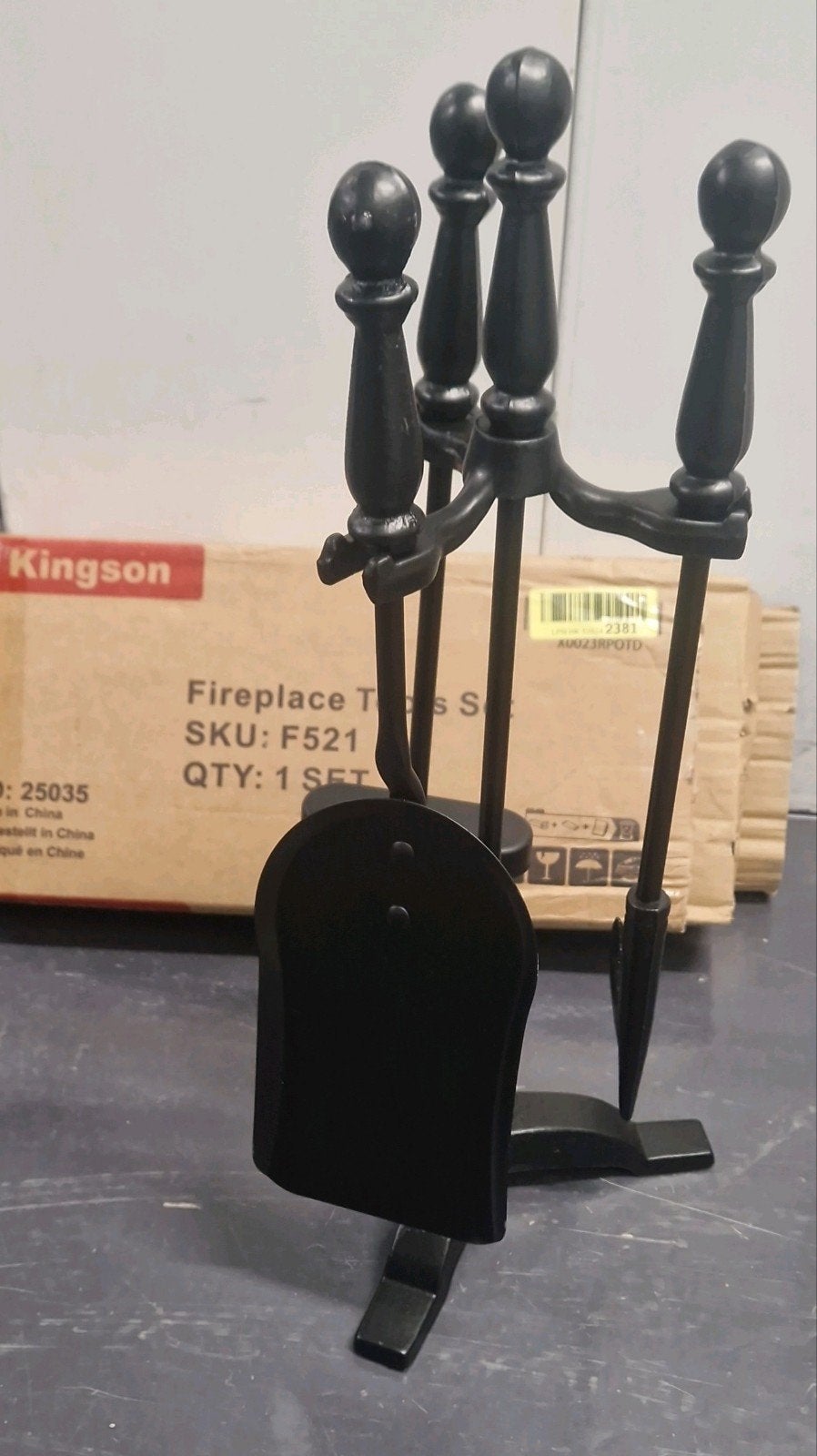 Kingston Openhaard Gereedschap Set - Nieuw in Doos, Ophalen of Verzenden, Nieuw, Houthaard