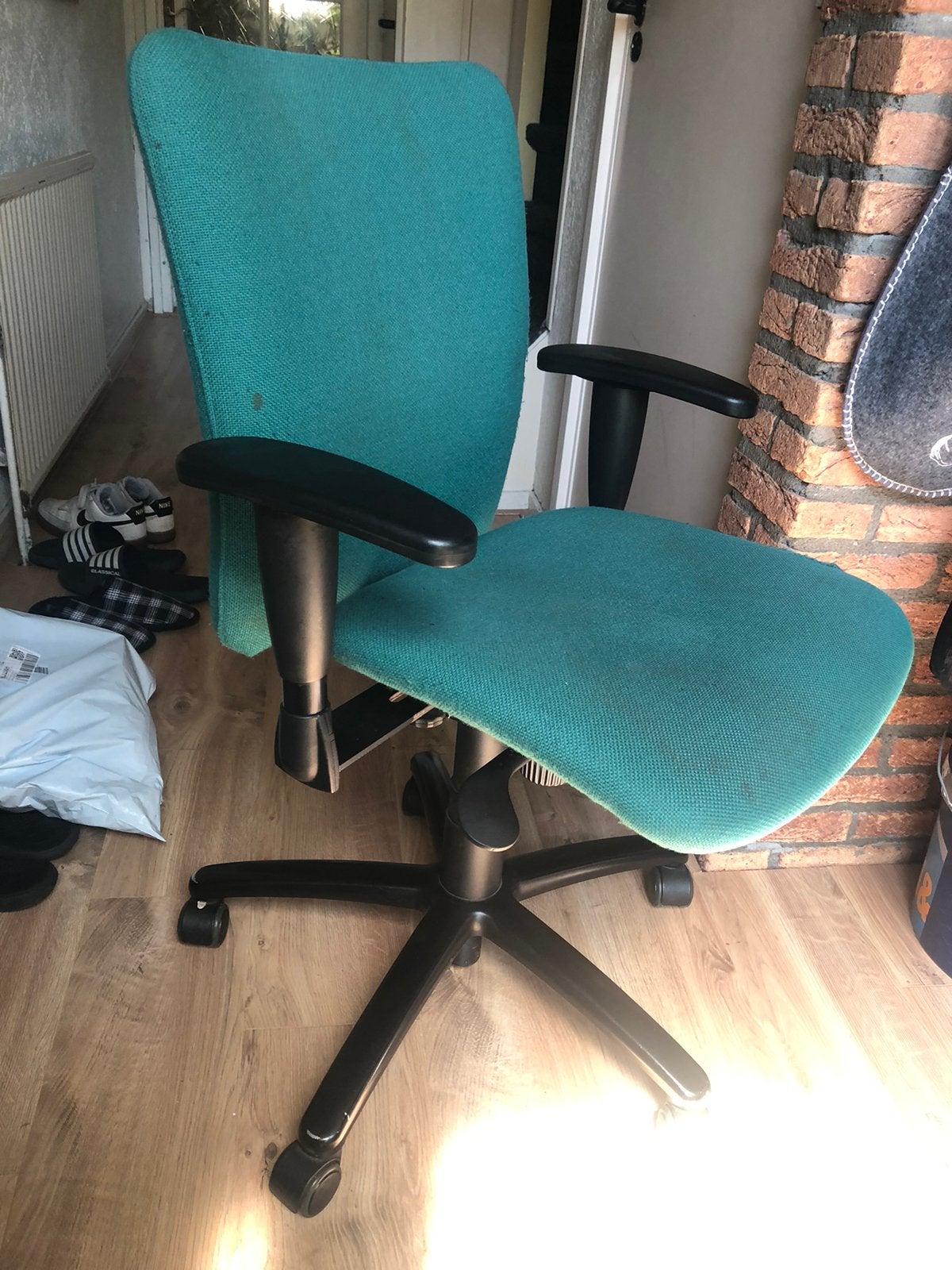 Ronal Bureaustoel, Huis en Inrichting, Bureaustoelen, Ophalen, Gebruikt, Bureaustoel, Groen