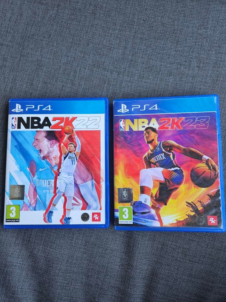 PS4 NBA 2K22 & NBA 2K23 Bundle - Basketbal Games, Online, 1 speler, Ophalen of Verzenden, Zo goed als nieuw