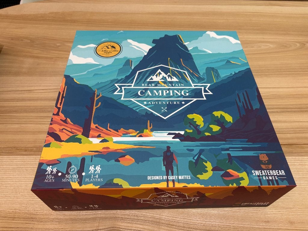 Kickstarter 'Bear mountain camping adventure', Vijf spelers of meer, Verzenden, Nieuw, SweaterBear Games